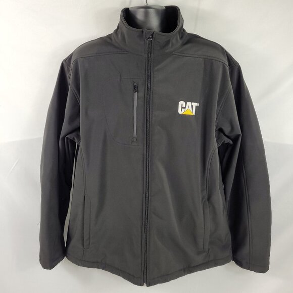 CX2 Cat Caterpillar Full-Zip Jacket Wind Water Repellent Mens size 2XL - Picture 1 of 3